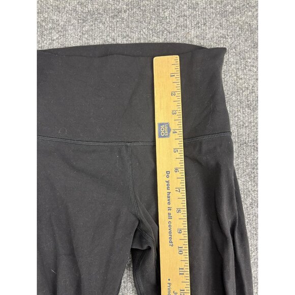Lululemon Leggings Womens 4 Black High Rise Ankle Tight Yoga Pants Athletic Gym - Picture 3 of 7